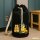 Seesack Quietscheente Lager Comic Gummiente 20 Liter Black