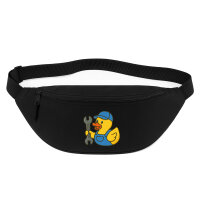 Bauchtasche Quietscheente Mechatronik Comic Gummiente 2,5...