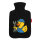 Wärmflasche Quietscheente Mechatronik Comic Gummiente