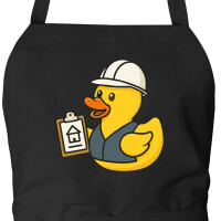 Schürze Quietscheente Bauingenieurwesen Comic...