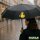 Regenschirm Quietscheente Maschinenbau Comic Gummiente 98cm Schwarz