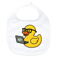 Baby Lätzchen Quietscheente Softwareentwicklung...