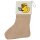 Weihnachtsstrumpf Quietscheente Softwareentwicklung Comic Gummiente Beige Jute