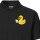 Herren Polo Shirt Quietscheente Datenanalyse Comic Gummiente