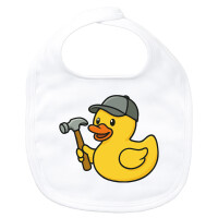 Baby Lätzchen Quietscheente Handwerk Comic Gummiente...