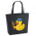 Filz Shopper Quietscheente Installation Comic Gummiente 22 Liter