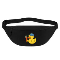 Bauchtasche Quietscheente Installation Comic Gummiente...