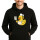 Unisex Hoodie Quietscheente Metzgerei Comic Gummiente