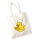 Jutebeutel Quietscheente Bäckerei Comic Gummiente 10 Liter