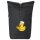 Kurierrucksack Quietscheente Bäckerei Comic Gummiente 30-44 Liter Black Melange