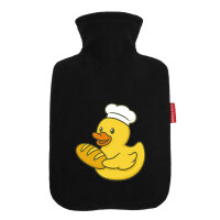 Wärmflasche Quietscheente Bäckerei Comic Gummiente