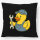 Kissen Quietscheente Kfz-Mechatronik Comic Gummiente 40x40cm