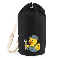 Seesack Quietscheente Kfz-Mechatronik Gummiente 20 Liter...