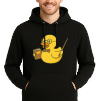 Unisex Hoodie Quietscheente Lehrer Comic Gummiente