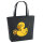 Filz Shopper Quietscheente Lehrer Comic Gummiente 22 Liter
