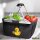 Einkaufskorb faltbar Quietscheente Lehrer Comic Gummiente 20 Liter Black