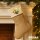 Weihnachtsstrumpf Quietscheente Jurist Comic Gummiente Beige Jute