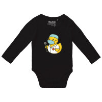 Baby Body Quietscheente Medizin Comic Gummiente