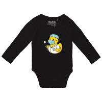 Baby Body Quietscheente Zahnmedizin Comic Gummiente