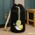 Seesack Quietscheente Zahnmedizin Comic Gummiente 20 Liter Black