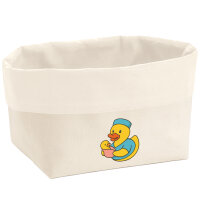 Organizer Quietscheente Hebamme Comic Gummiente