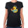 Damen T-Shirt Quietscheente Grafikdesign Comic Gummiente