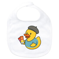 Baby Lätzchen Quietscheente Grafikdesign Comic...