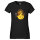 Damen T-Shirt Quietscheente Friseurin Comic Gummiente