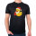 Herren T-Shirt Quietscheente Weihnachtsmann Comic Gummiente