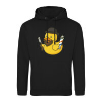 Unisex Hoodie Quietscheente Barbershop Comic Gummiente