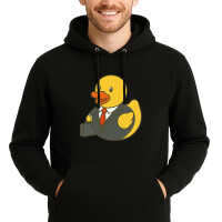 Unisex Hoodie Quietscheente Chef Comic Gummiente