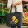 Filz Shopper Quietscheente Chef Comic Gummiente 22 Liter