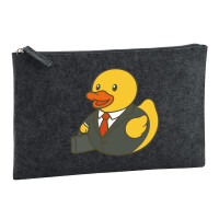 Kulturbeutel Quietscheente Chef Comic Gummiente 1 Liter...