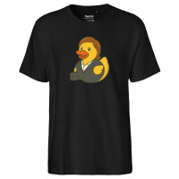 Herren T-Shirt Quietscheente Chefin Comic Gummiente