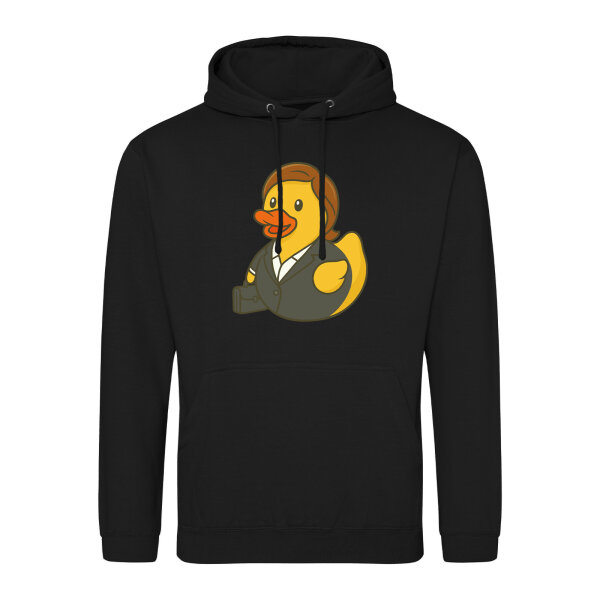 Unisex Hoodie Quietscheente Chefin Comic Gummiente