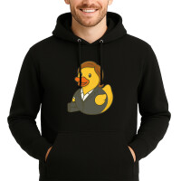 Unisex Hoodie Quietscheente Chefin Comic Gummiente