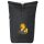 Kurierrucksack Quietscheente Chefin Comic Gummiente 30-44 Liter Black Melange