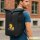 Kurierrucksack Quietscheente Chefin Comic Gummiente 30-44 Liter Black Melange