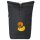 Kurierrucksack Quietscheente Halloween Comic Gummiente 30-44 Liter Black Melange