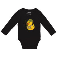Baby Body Quietscheente Angler Comic Gummiente