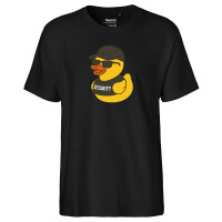 Herren T-Shirt Quietscheente Security Comic Gummiente