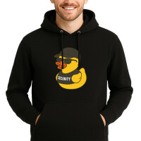 Unisex Hoodie Quietscheente Security Comic Gummiente
