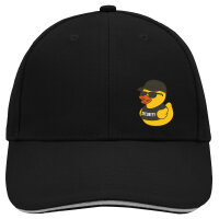 Kappe Quietscheente Security Comic Gummiente