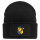 Beanie mit Patch Quietscheente Hausmeister Comic Gummiente Black