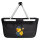 Einkaufskorb faltbar Quietscheente Hausmeister Comic Gummiente 20 Liter Black