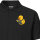 Herren Polo Shirt Quietscheente Gastronomie Comic Gummiente