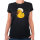 Damen T-Shirt Quietscheente Rente Comic Gummiente