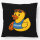 Kissen Quietscheente Bademeister Gummiente Rettungsschwimmer 40x40cm