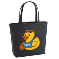 Filzshopper Quietscheente Bademeister Gummiente, 22 Liter