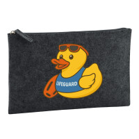 Kulturbeutel Quietscheente Bademeister Gummiente...